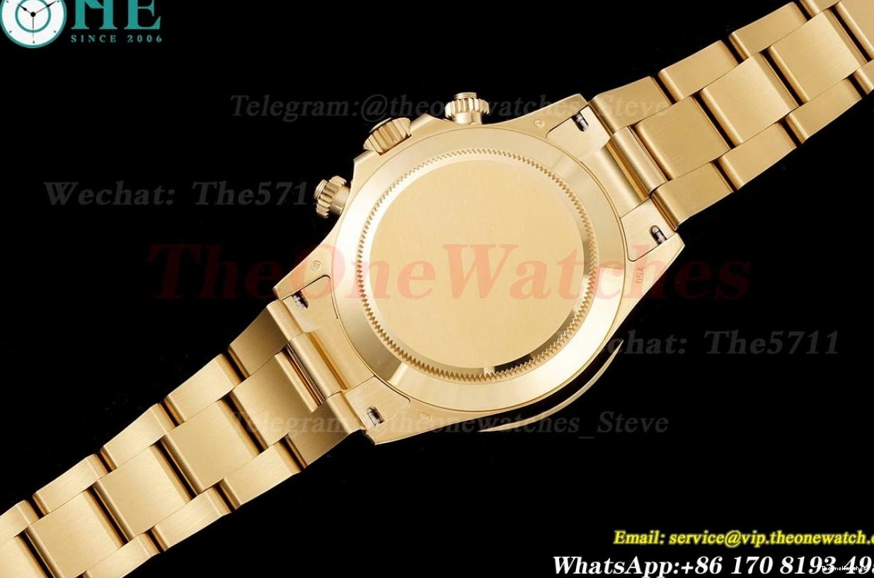 White KING 116508 40mm Daytona Stk YG YG SA4130 0112